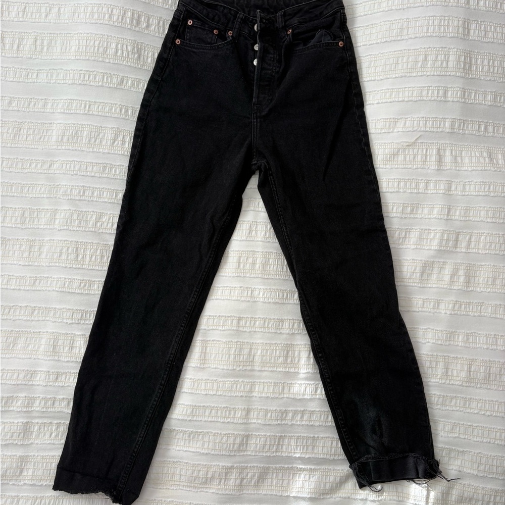 Black High-Waisted Women's H&M Jeans